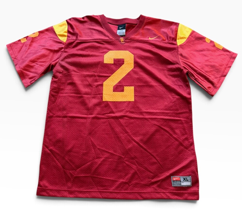 Nike USC Trojans Vintage Football Jersey XL Red Kids
